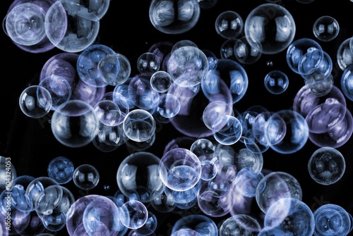 bubble background, soap bubbles