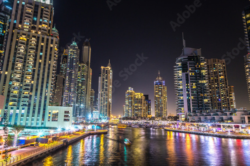 Dubai marina at night © Sergii Figurnyi