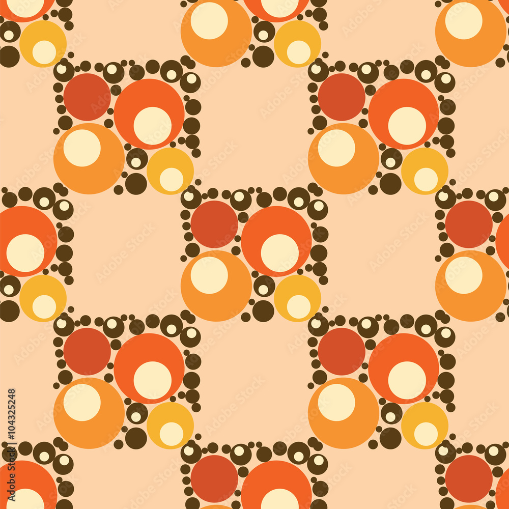 Abstract circles seamless Abstract circles seamless