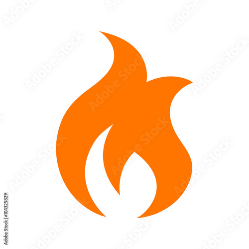 Flame Fire Vector Icon