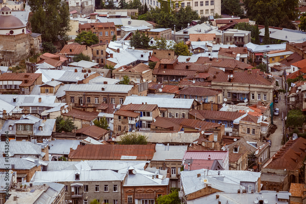 old city roofs