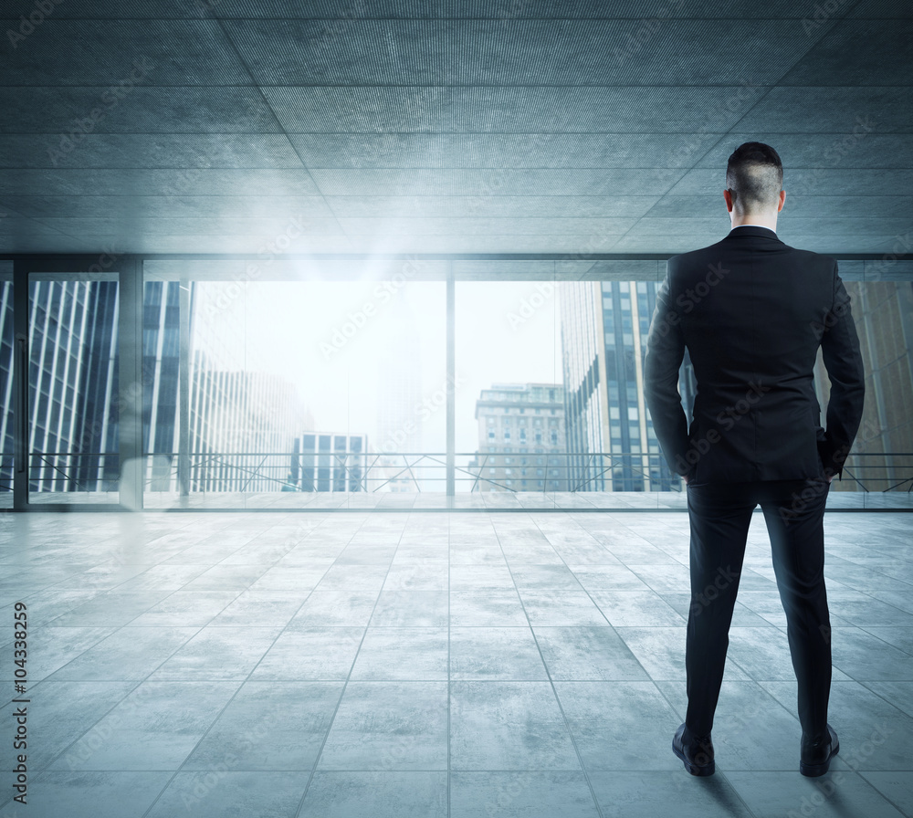 Fototapeta premium Successful businessman