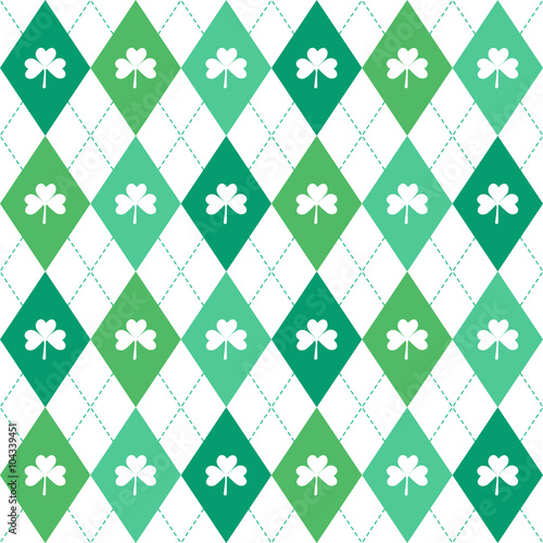 Irish seamless pattern