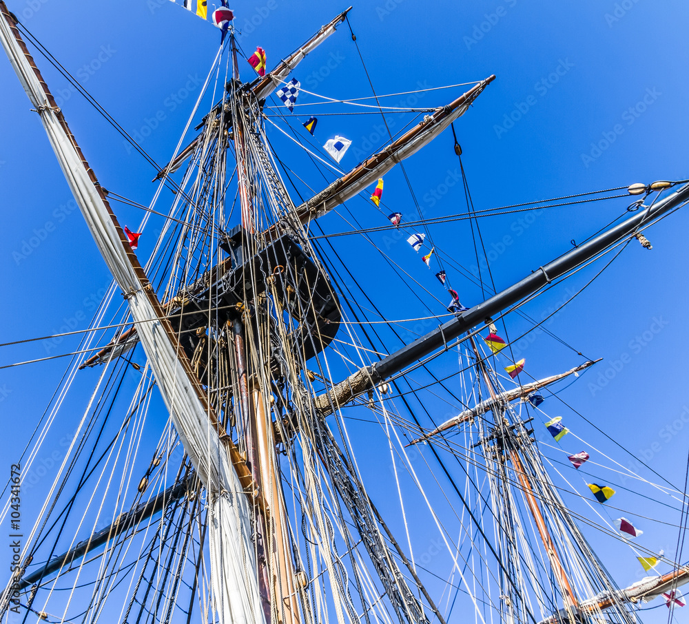 Fototapeta premium Rigging