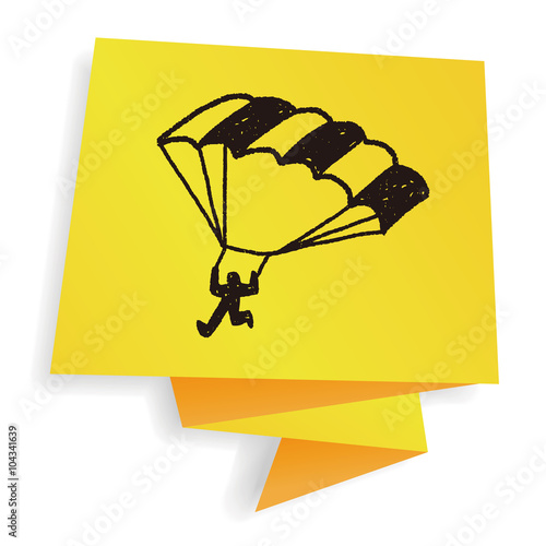 doodle parachute