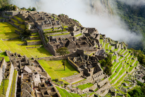 Machu Picchu from the base