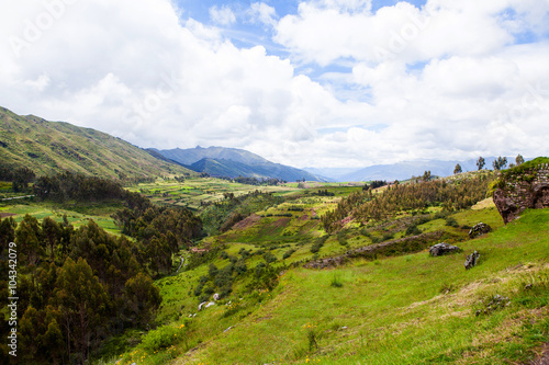 Peruvian landscape Cusco