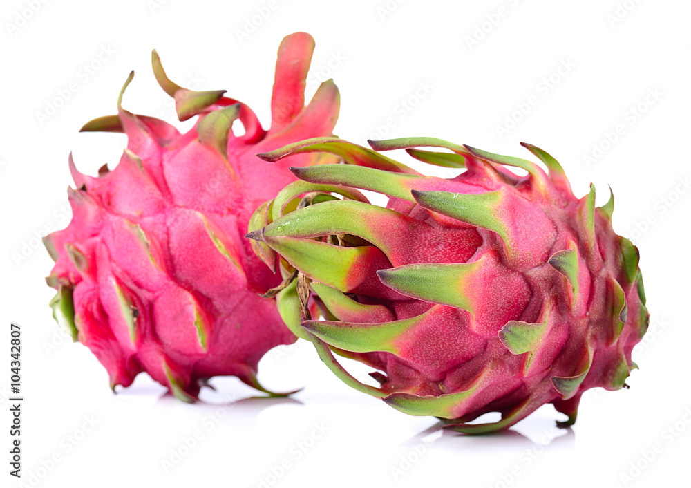 Dragon Fruit on white background Dragon Fruit on white background
