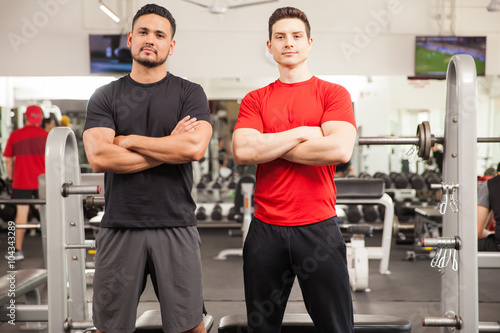 Personal trainers ready to help at the gym