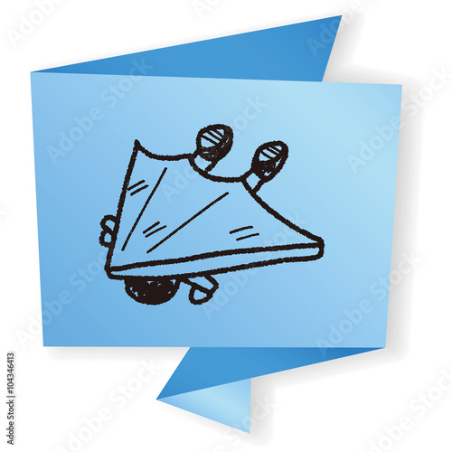 Hang gliding doodle