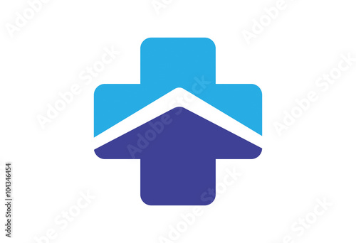  Nursing home medical health logo