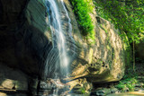 Serenity Falls in Buderim, Sunshine Coast, Australia. Located in the Buderim Forest waterfall walk.
