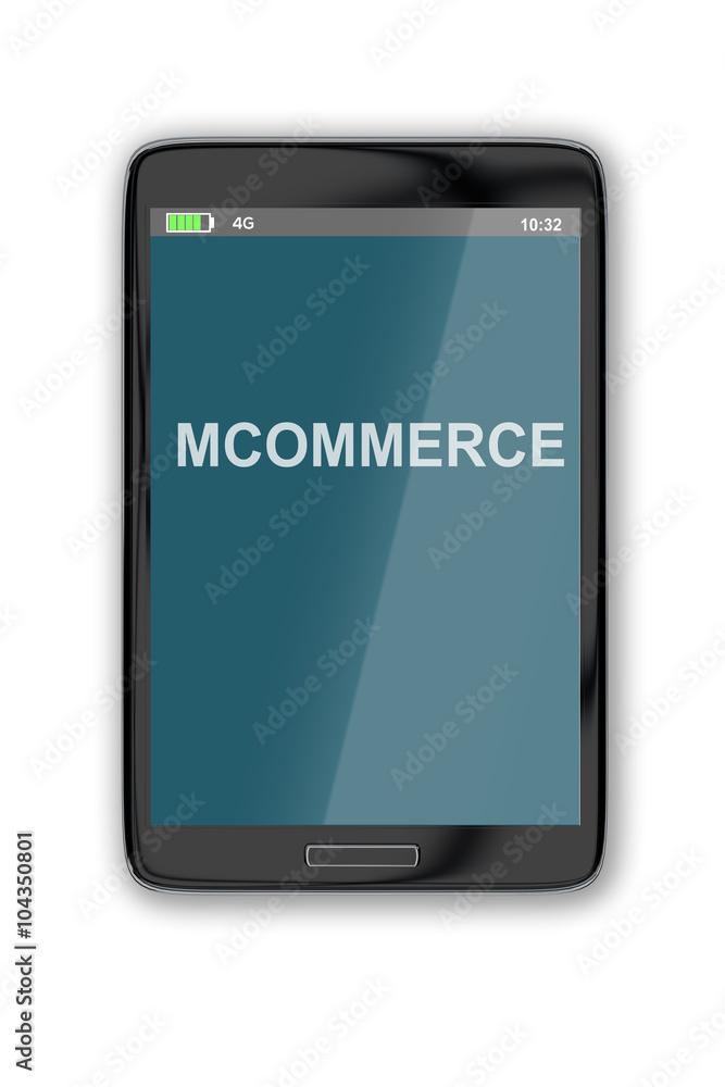 Mcommerce concept Mcommerce concept