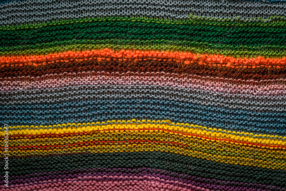 Creative knitwear background Creative knitwear background