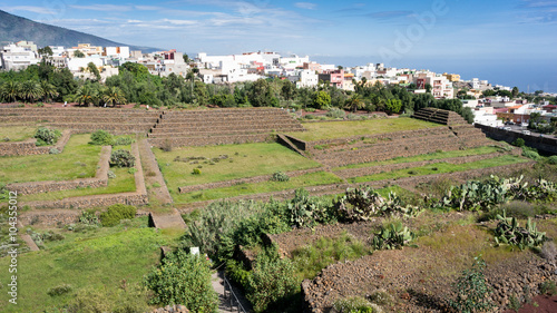 View to Guimar Pyramids photo