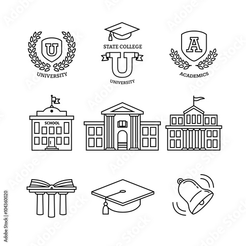 Mortar board, education, school and university