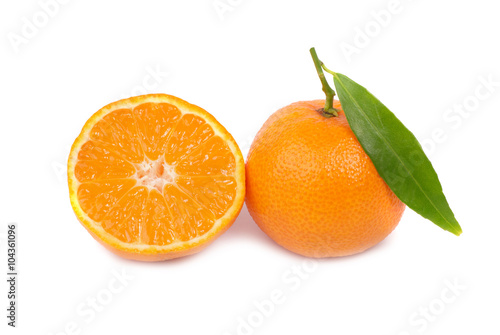 Orange mandarins