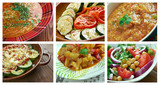 set Turkish vegetables.  cuisine