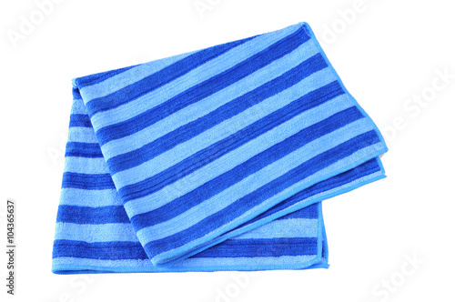 Photo A beach towel isolated against a white background