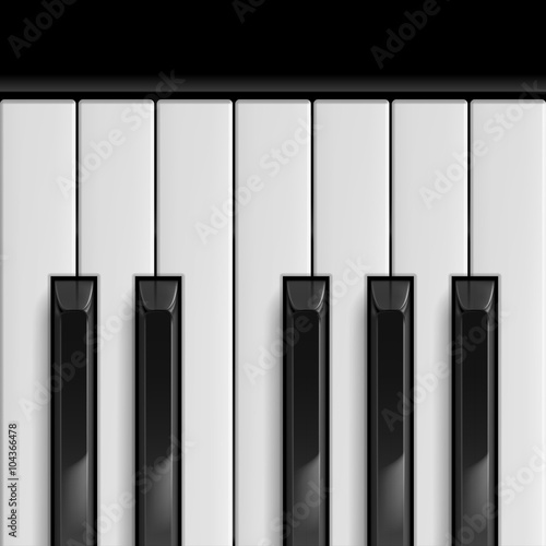 Piano keys