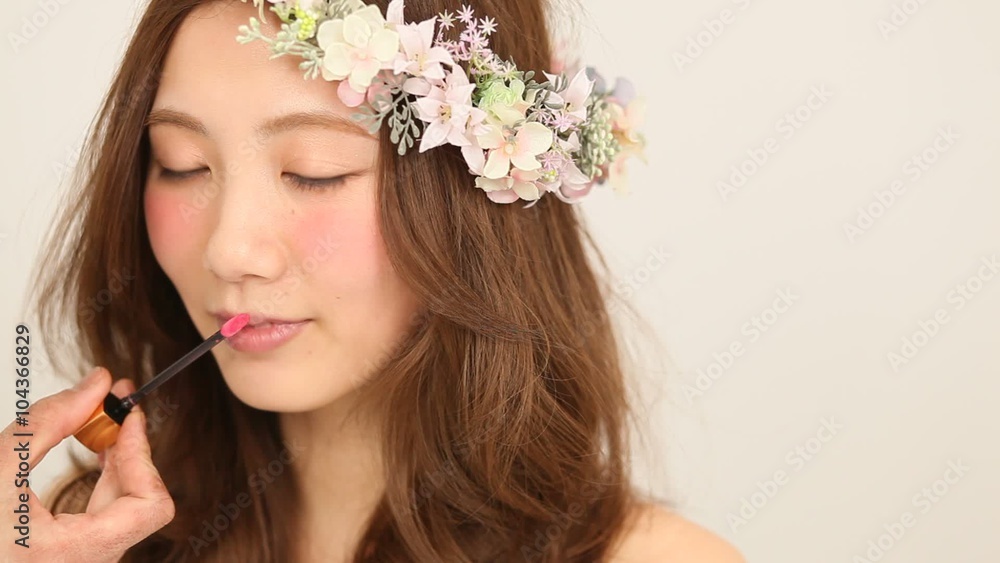 ウェディングドレスの花嫁 ウェディングドレスの花嫁