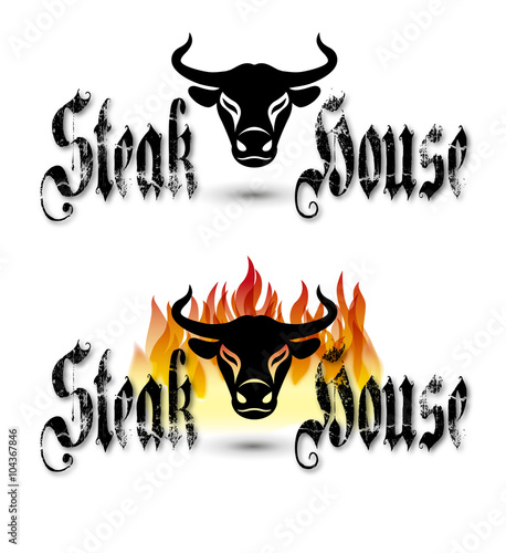 Steak-House mit Stier