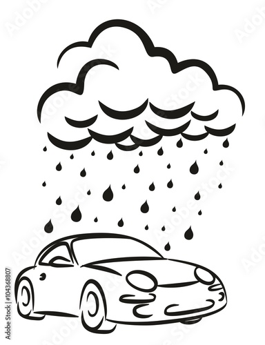 Logo car wash.