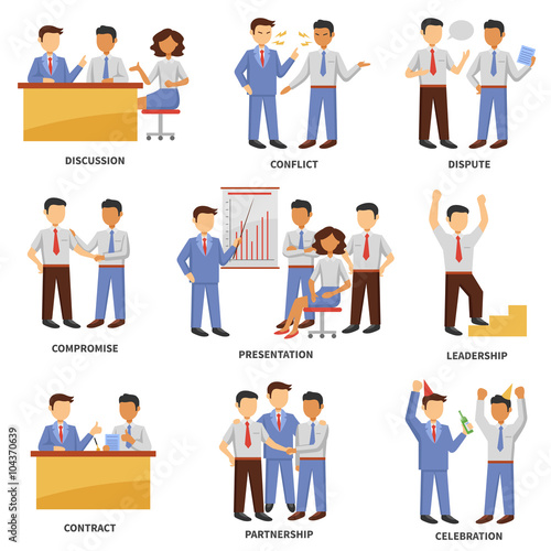Business character set