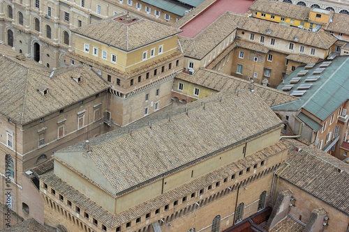 Vatikan: Blick auf die Sixtinische Kapelle von außen