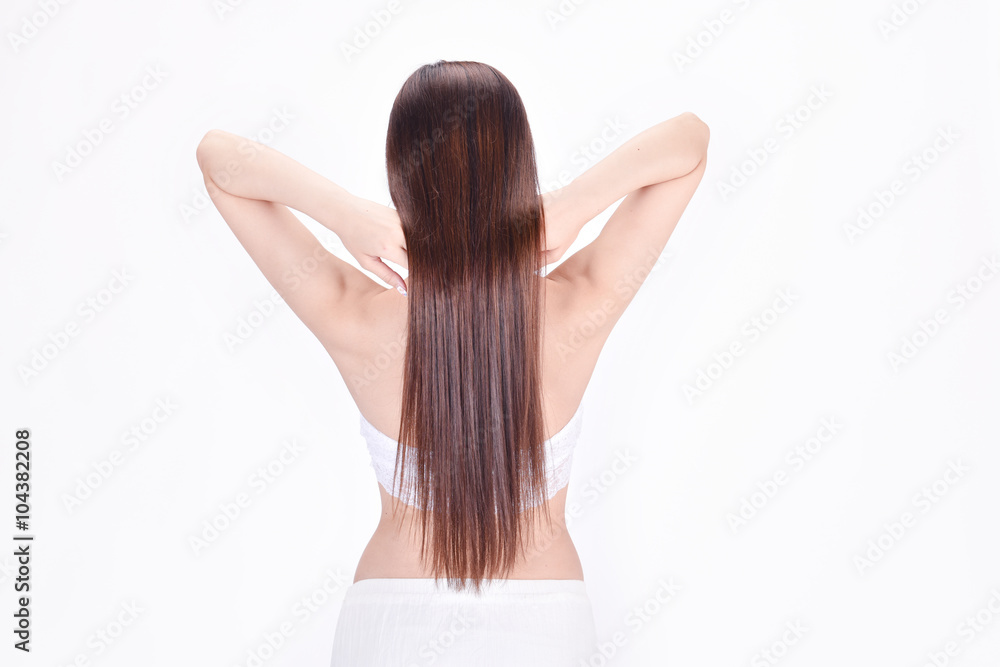 Hair of Japanese woman Hair of Japanese woman