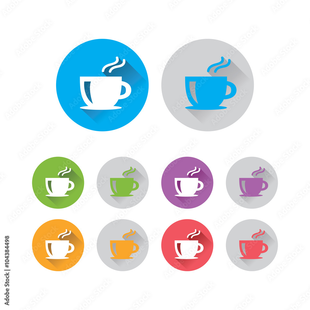 Coffee cup icon Coffee cup icon