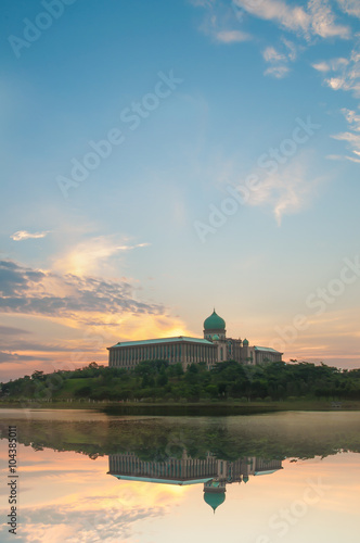 Prime Minister Office, Putrajaya, Malaysia in the morning hours