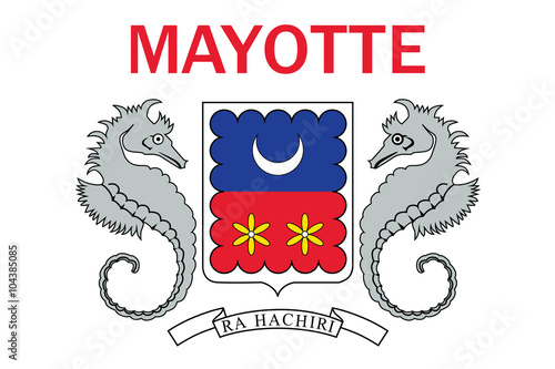 Standard Proportions for Mayotte Unofficial Flag