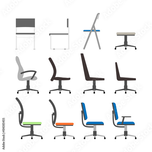 ビジネスチェアバリエーション