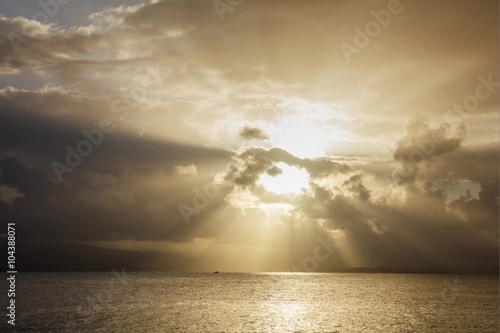 Time-Lapse, Coucher de soleil en Guadeloupe