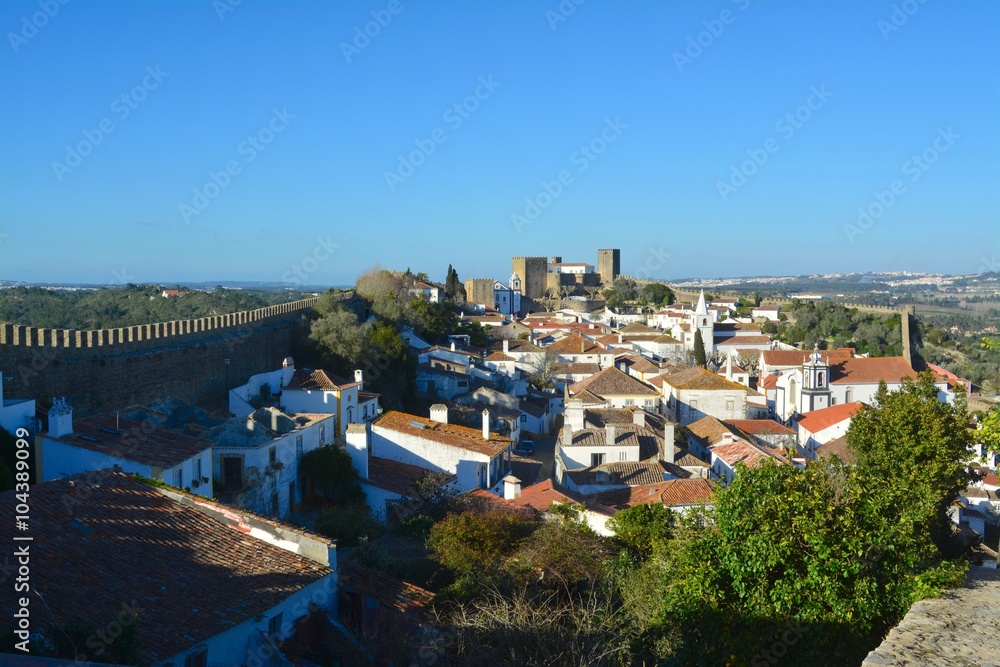 The town of Obidos