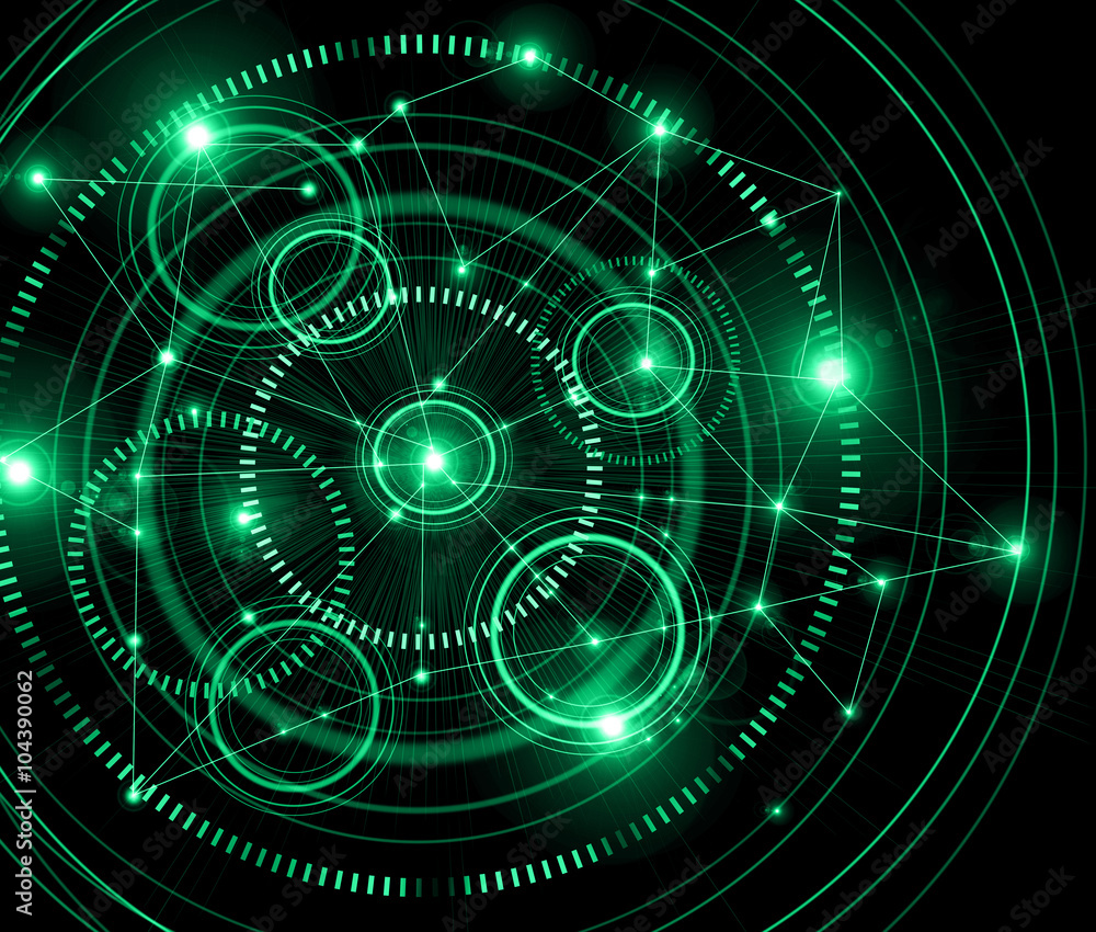 Best Internet Concept of global business.Technological green background. Rays symbols Wi-Fi, of the Internet, television, mobile and satellite communications Best Internet Concept of global business.Technological green background. Rays symbols Wi-Fi, of the Internet, television, mobile and satellite communications
