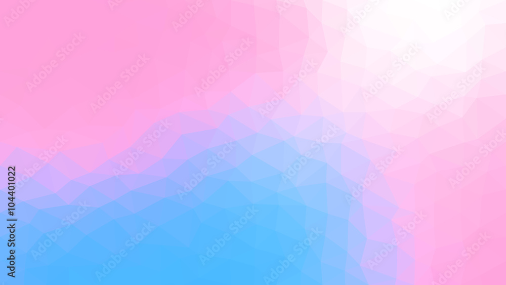 Low Poly triangular background