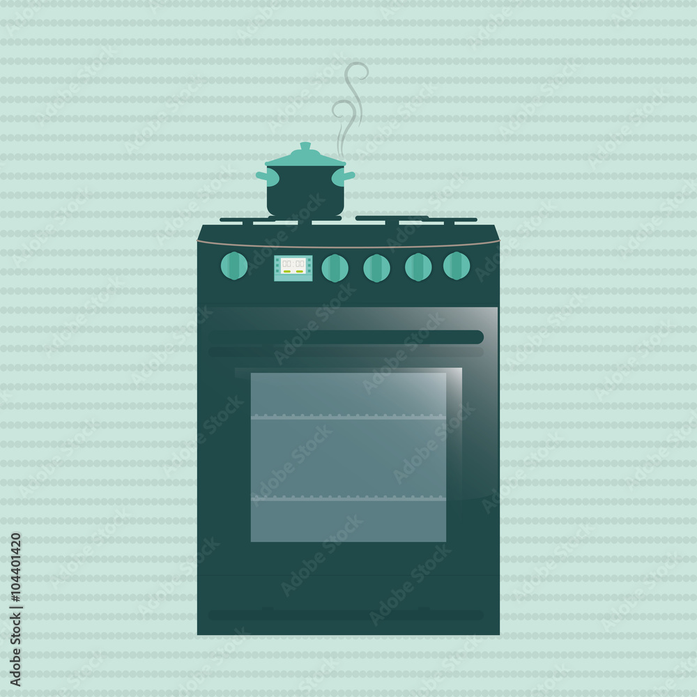 Kitchen icon design 