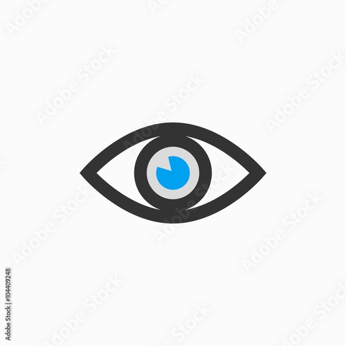 Eye - vector icon.