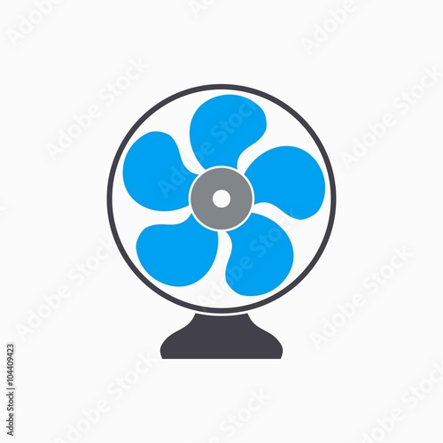 Fan - vector icon.