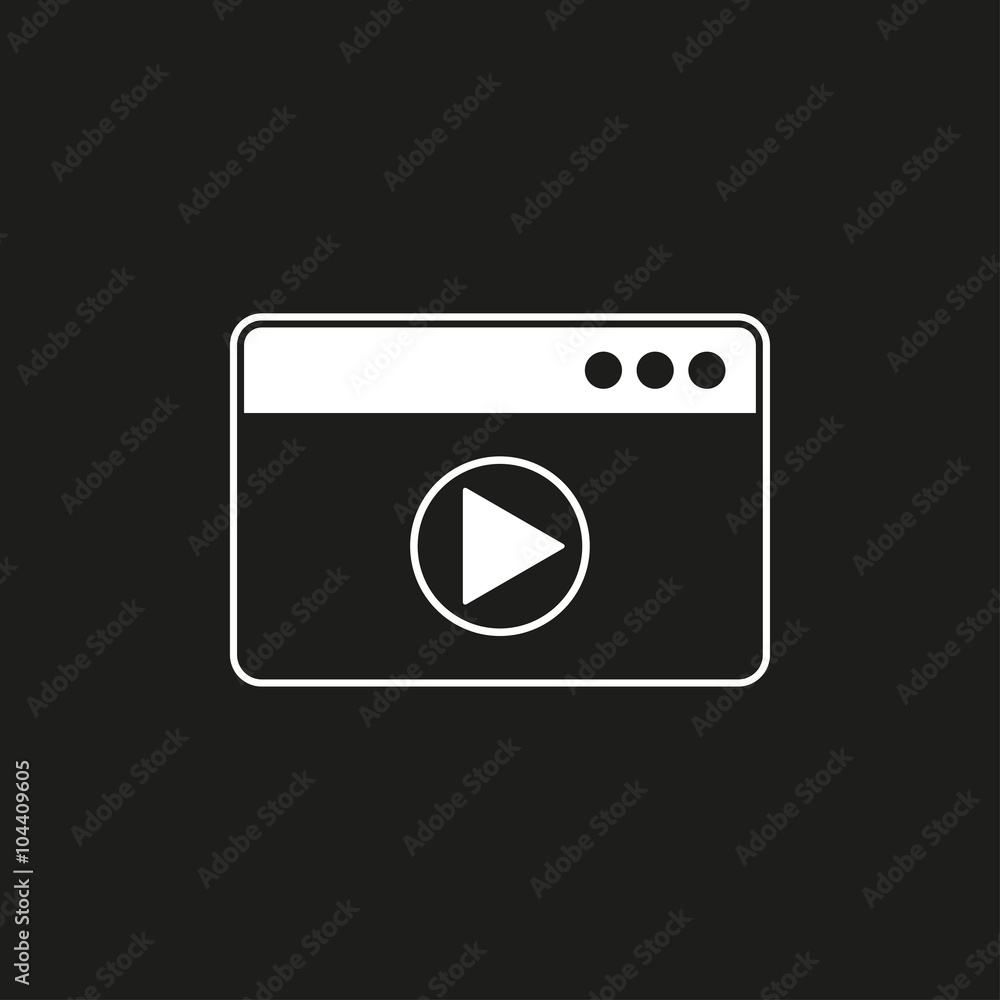 Browser - vector icon. Browser - vector icon.