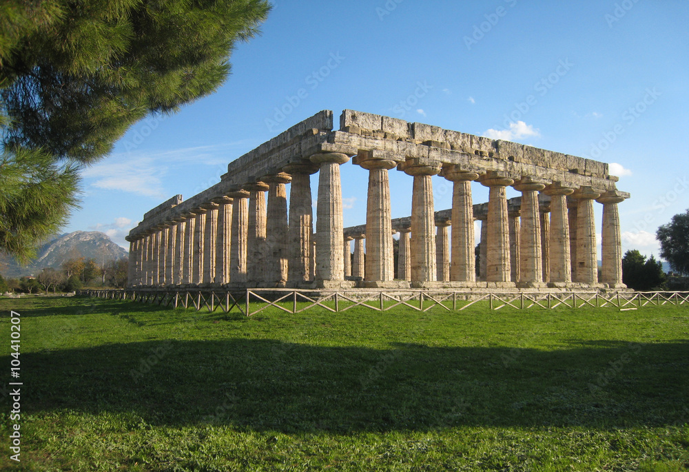 Temple de Héra à Paestum