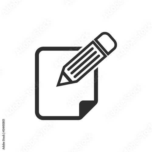 Notepad - vector icon.