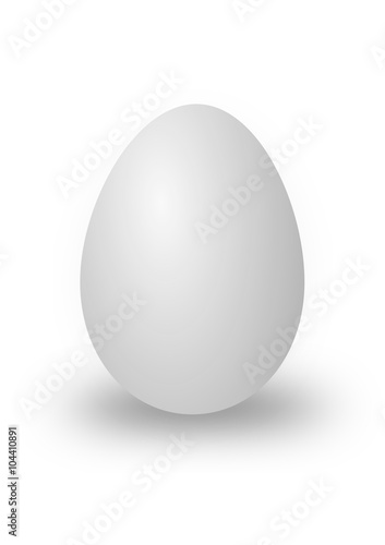 Weißes Ei 