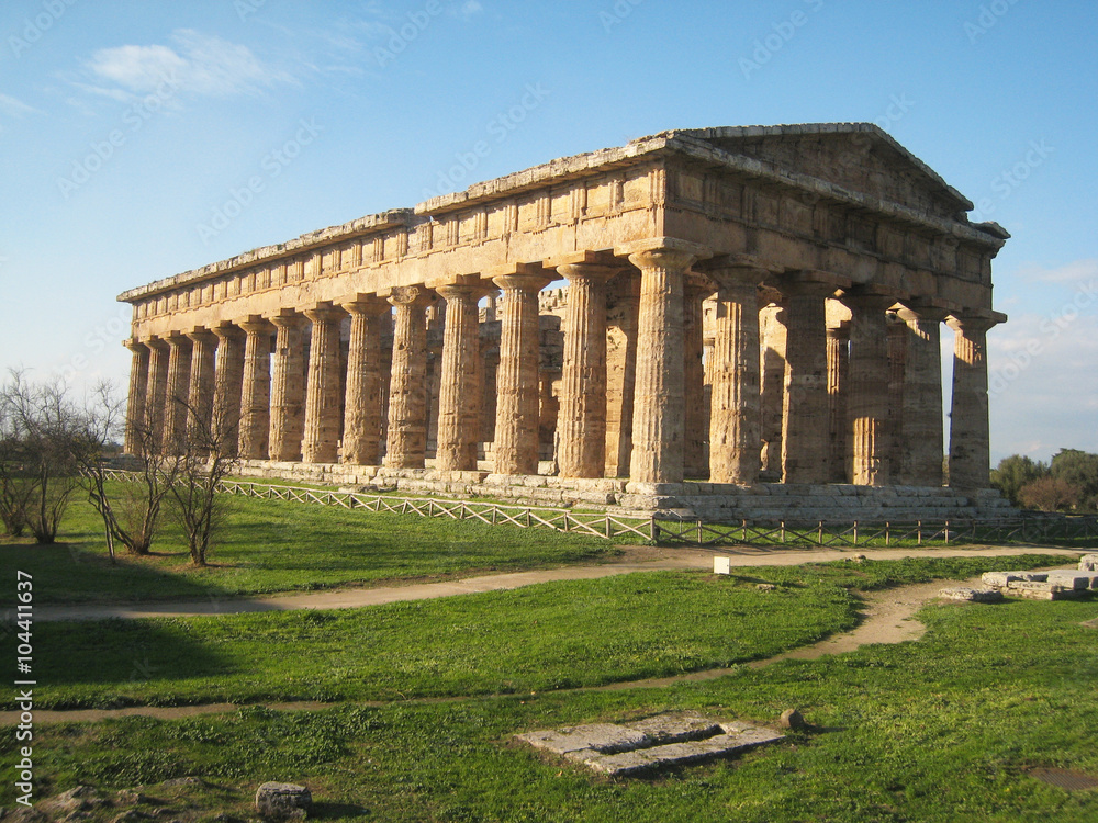 Temple de Poséidon à Paestum