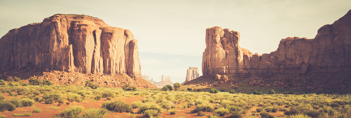 Fotobehang Cappuccinokleur Monument Valley, Utah, USA  © Pabkov