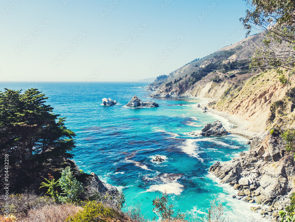 Fototapeta premium Big Sur in California, USA