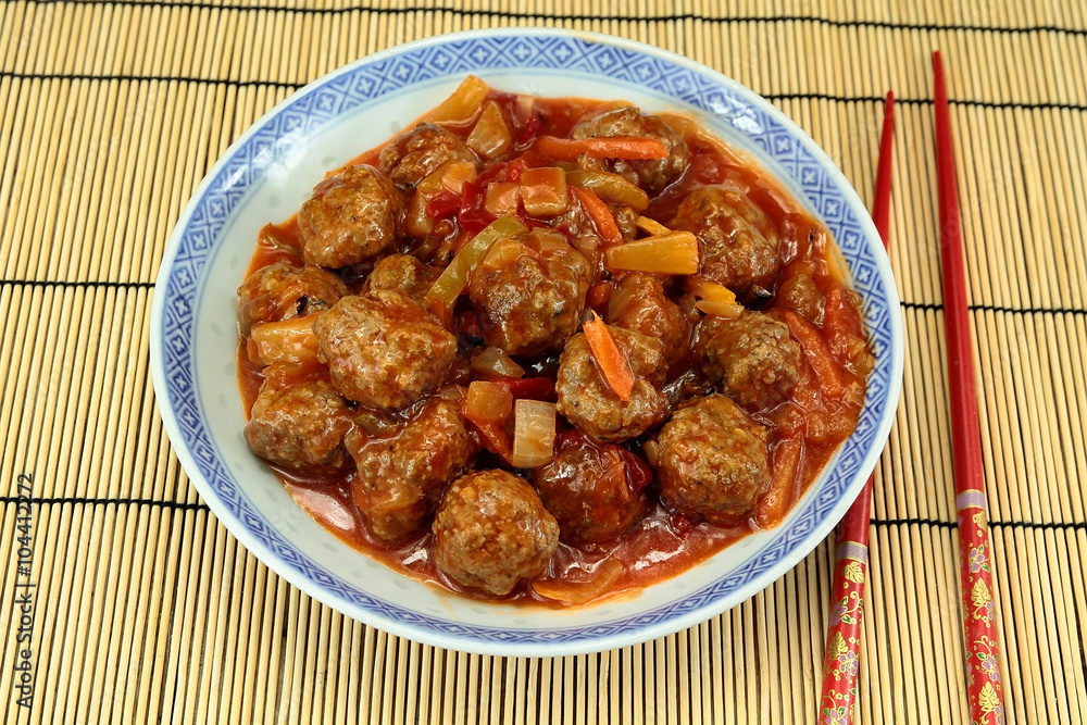 boulettes sauce aigre-douce 03032016
boulettes sauce aigre-douce 03032016