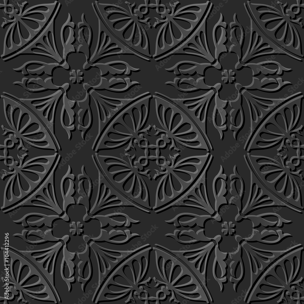 Seamless 3D elegant dark paper art pattern 231 Curve Cross Kaleidoscope
Seamless 3D elegant dark paper art pattern 231 Curve Cross Kaleidoscope